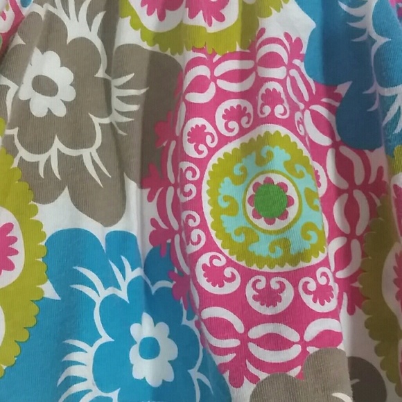 Carter's Floral Print Bow Long Sleeve Top - Picture 3 of 8